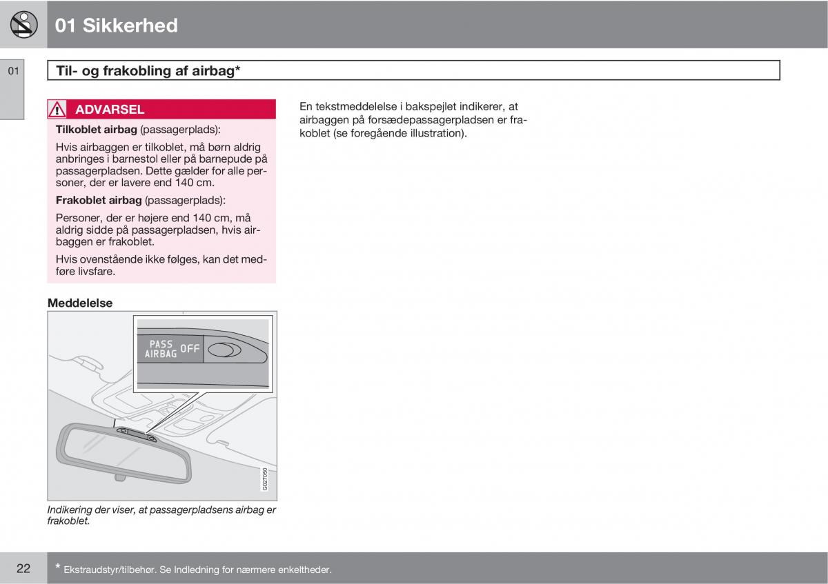 Volvo XC90 I 1 Bilens instruktionsbog / page 24