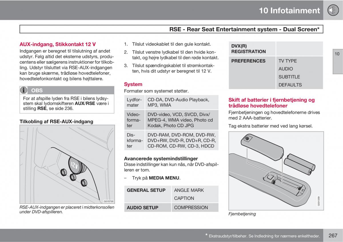 Volvo XC90 I 1 Bilens instruktionsbog / page 269