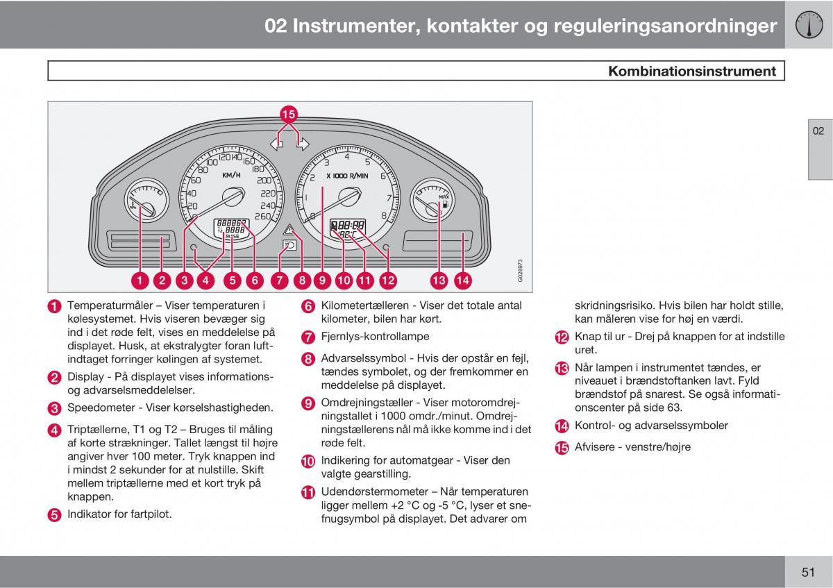 Volvo XC90 I 1 Bilens instruktionsbog / page 53