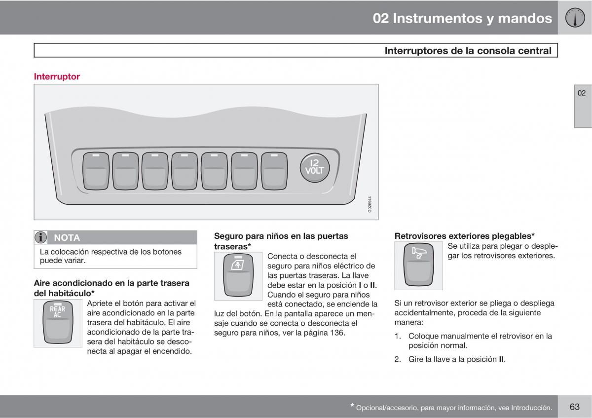 Volvo XC90 I 1 manual del propietario / page 65