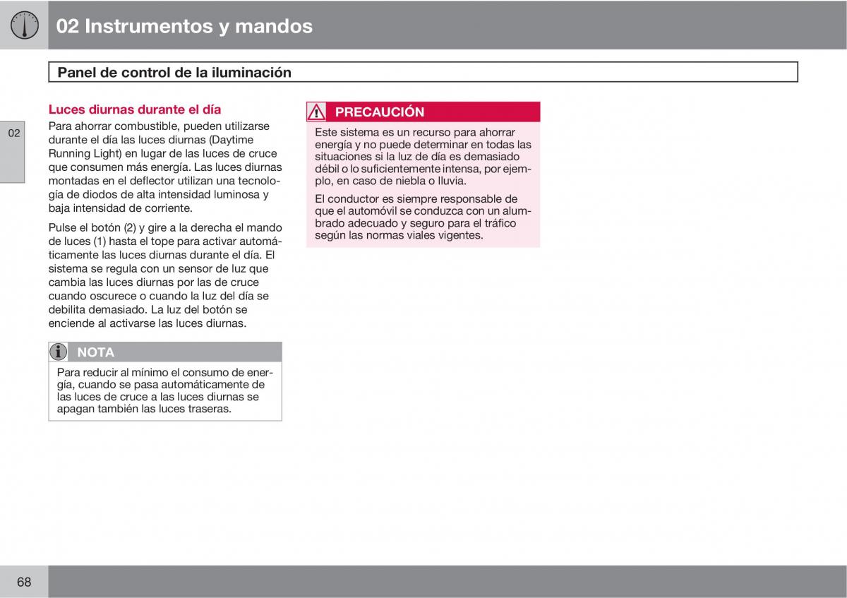 Volvo XC90 I 1 manual del propietario / page 70