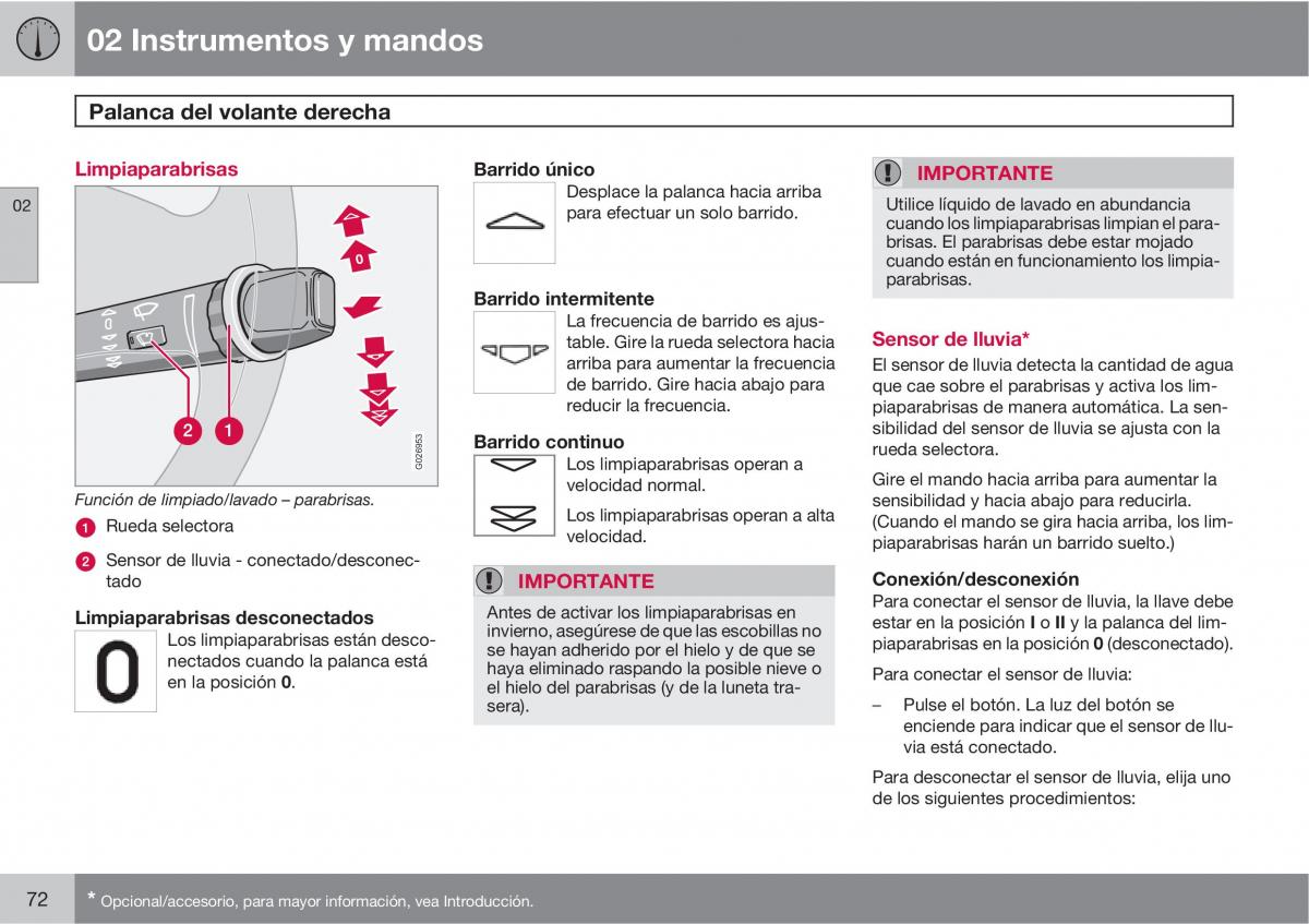 Volvo XC90 I 1 manual del propietario / page 74