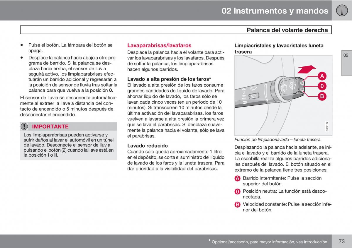 Volvo XC90 I 1 manual del propietario / page 75