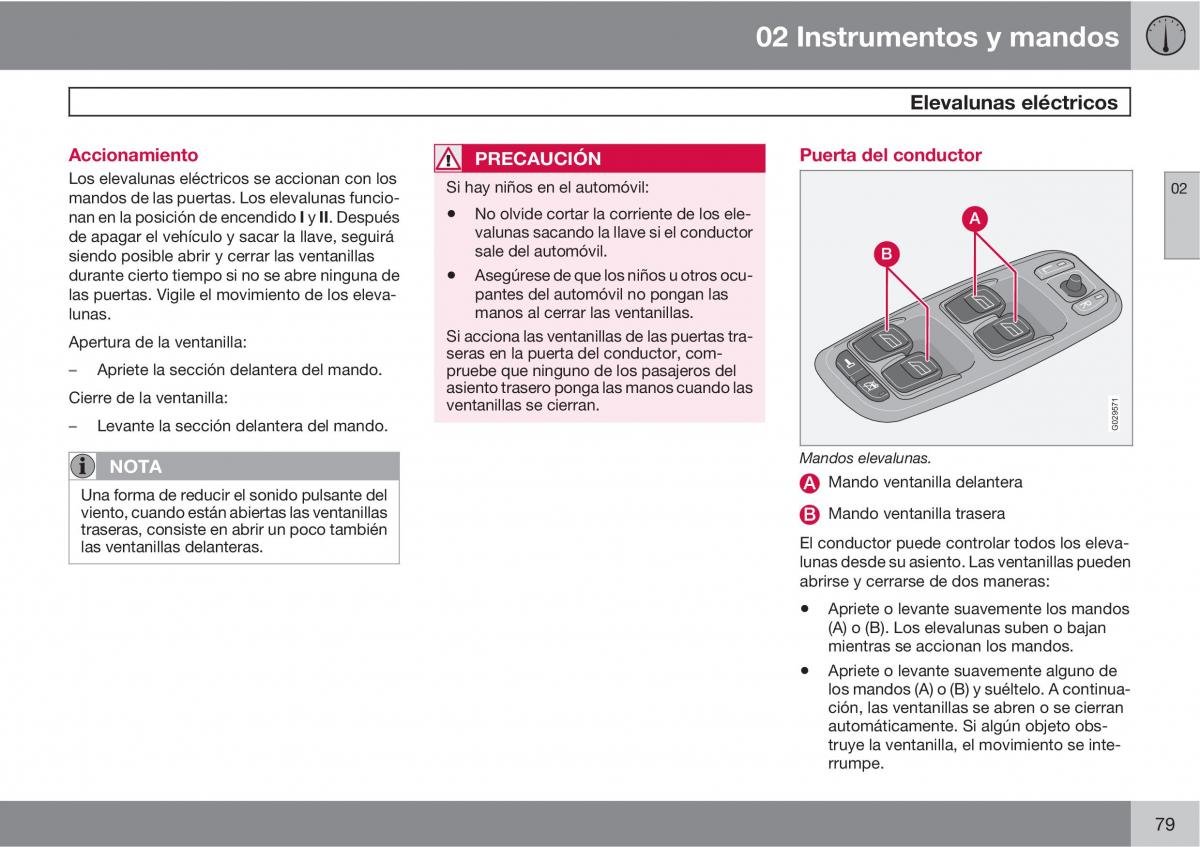 Volvo XC90 I 1 manual del propietario / page 81