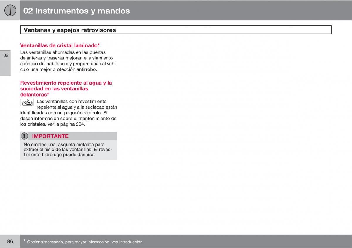 Volvo XC90 I 1 manual del propietario / page 88