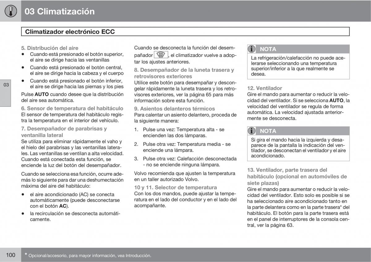 Volvo XC90 I 1 manual del propietario / page 102