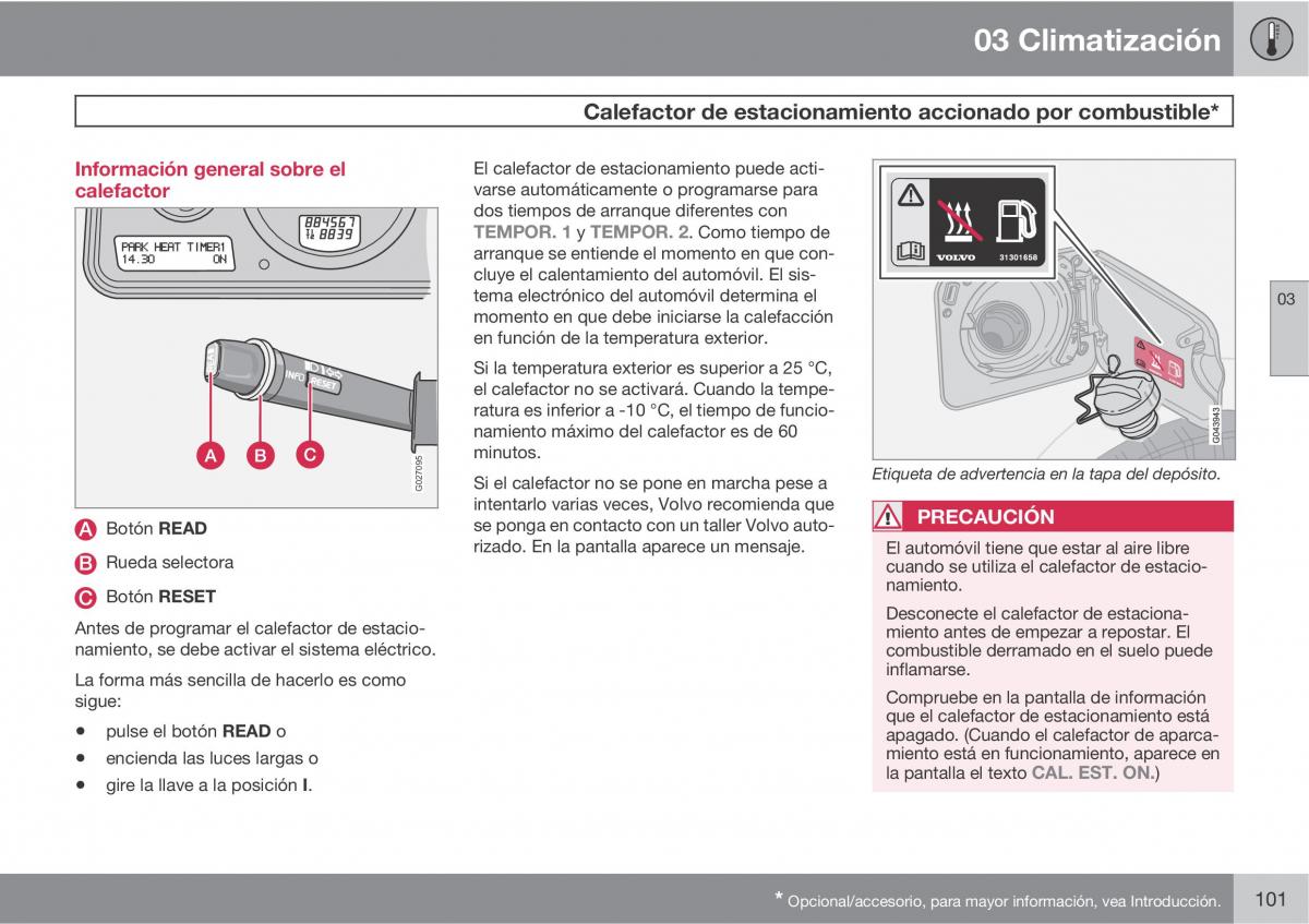 Volvo XC90 I 1 manual del propietario / page 103