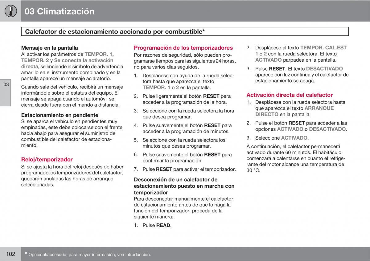 Volvo XC90 I 1 manual del propietario / page 104