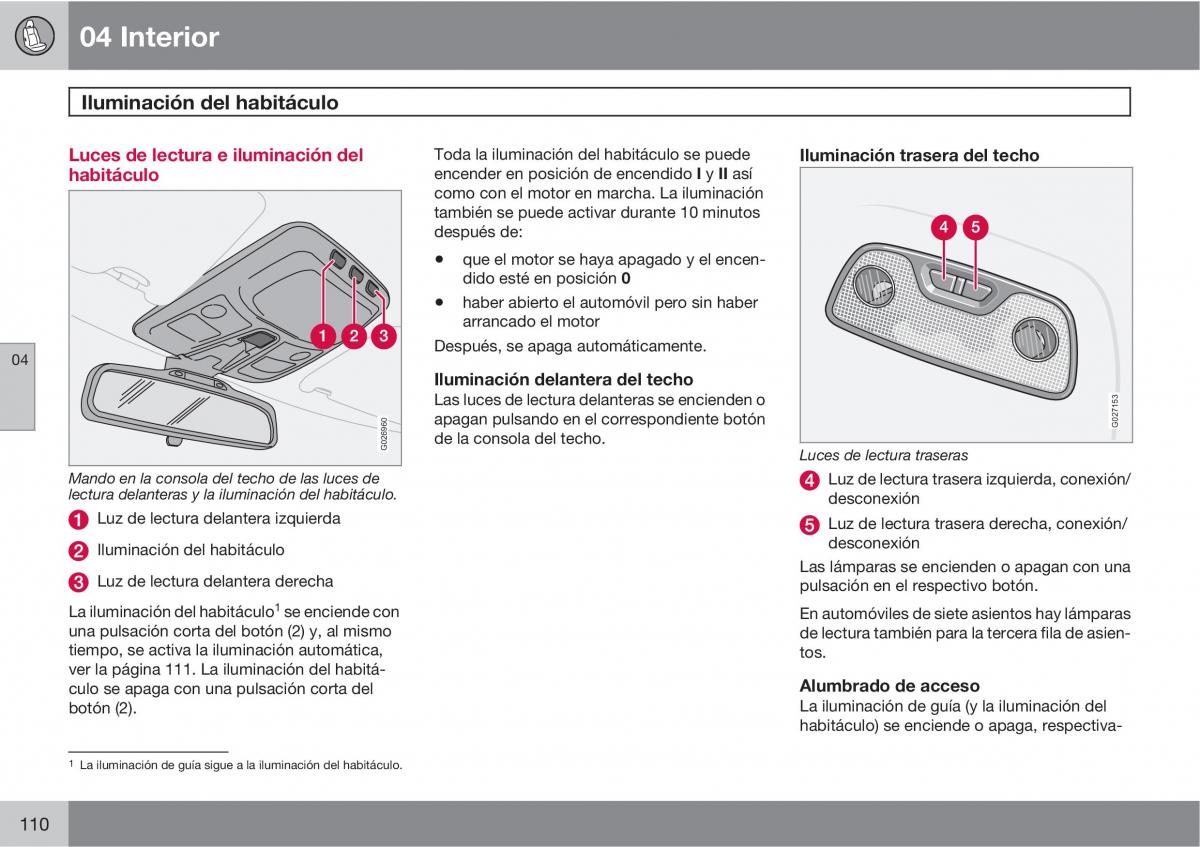 Volvo XC90 I 1 manual del propietario / page 112