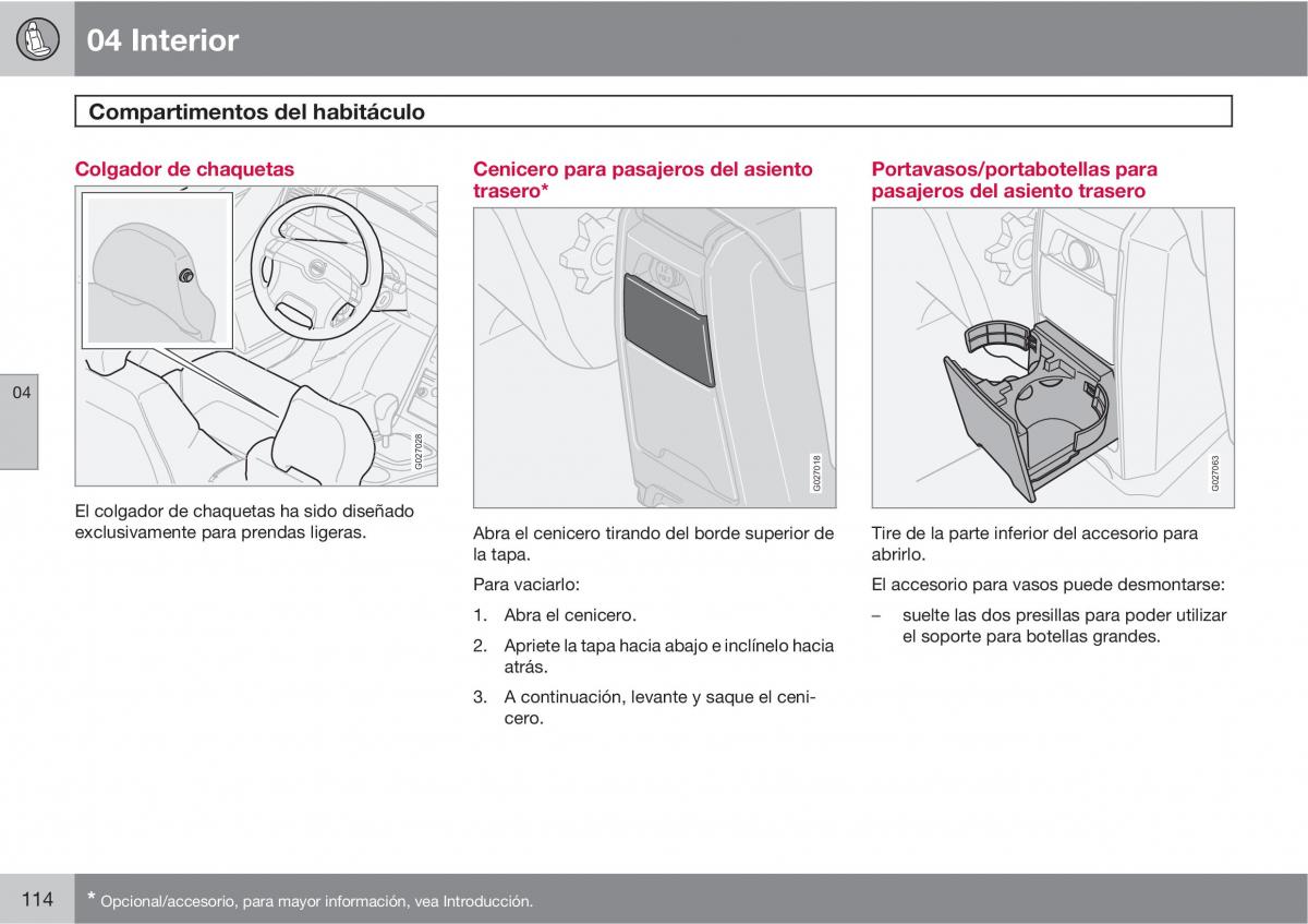 Volvo XC90 I 1 manual del propietario / page 116