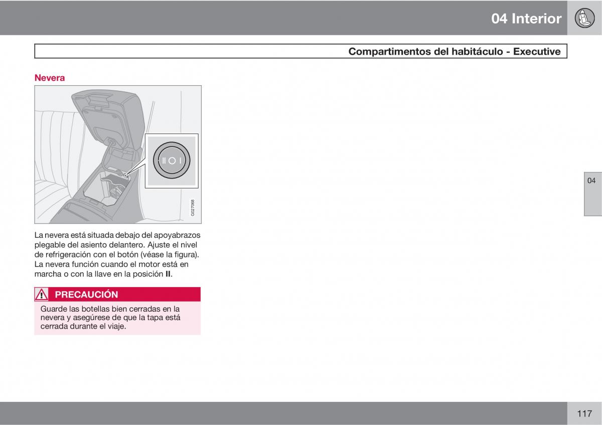 Volvo XC90 I 1 manual del propietario / page 119