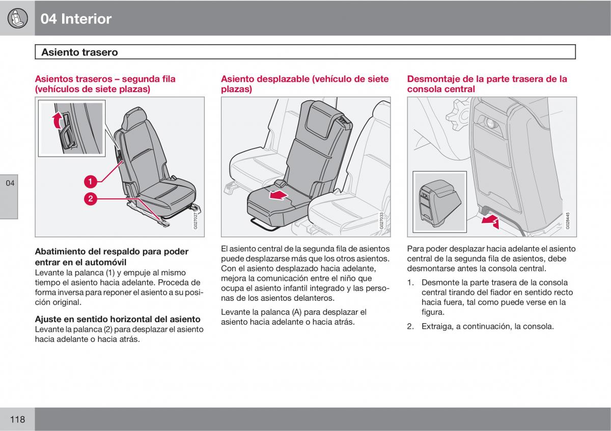 Volvo XC90 I 1 manual del propietario / page 120