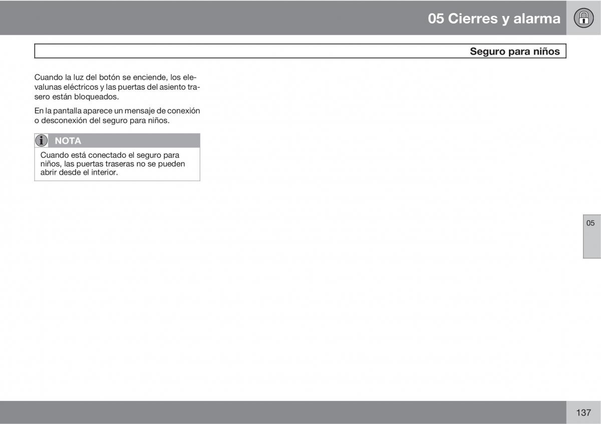 Volvo XC90 I 1 manual del propietario / page 139