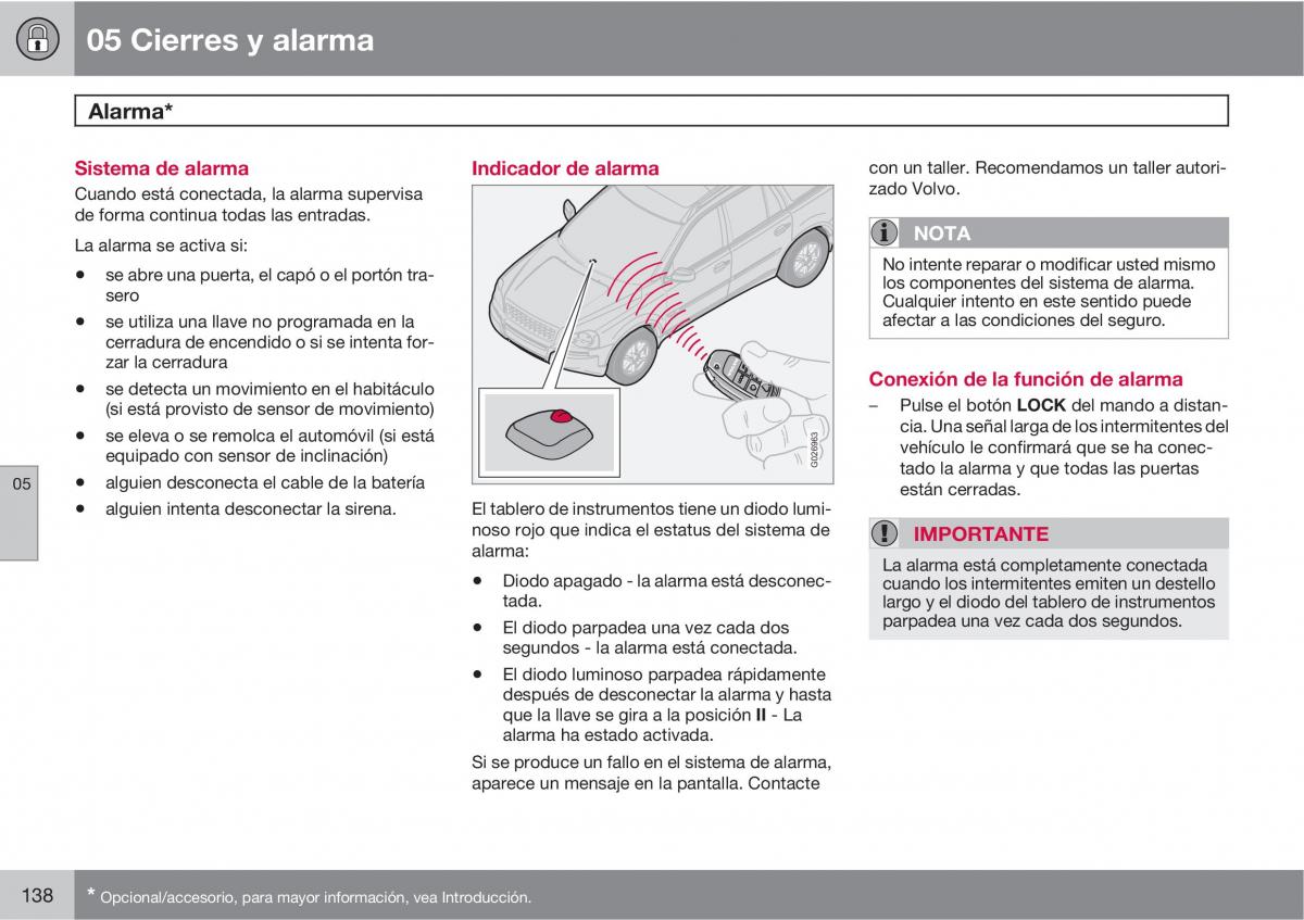 Volvo XC90 I 1 manual del propietario / page 140