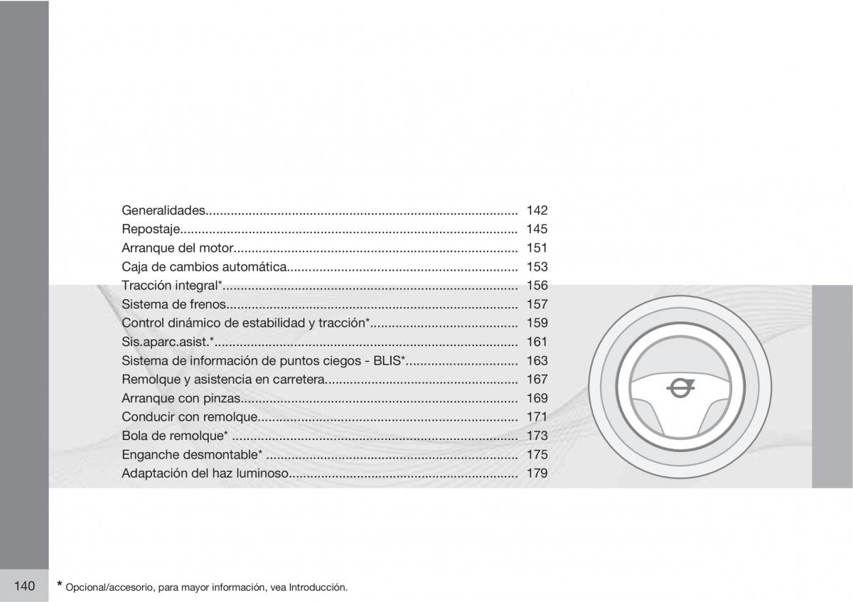 Volvo XC90 I 1 manual del propietario / page 142