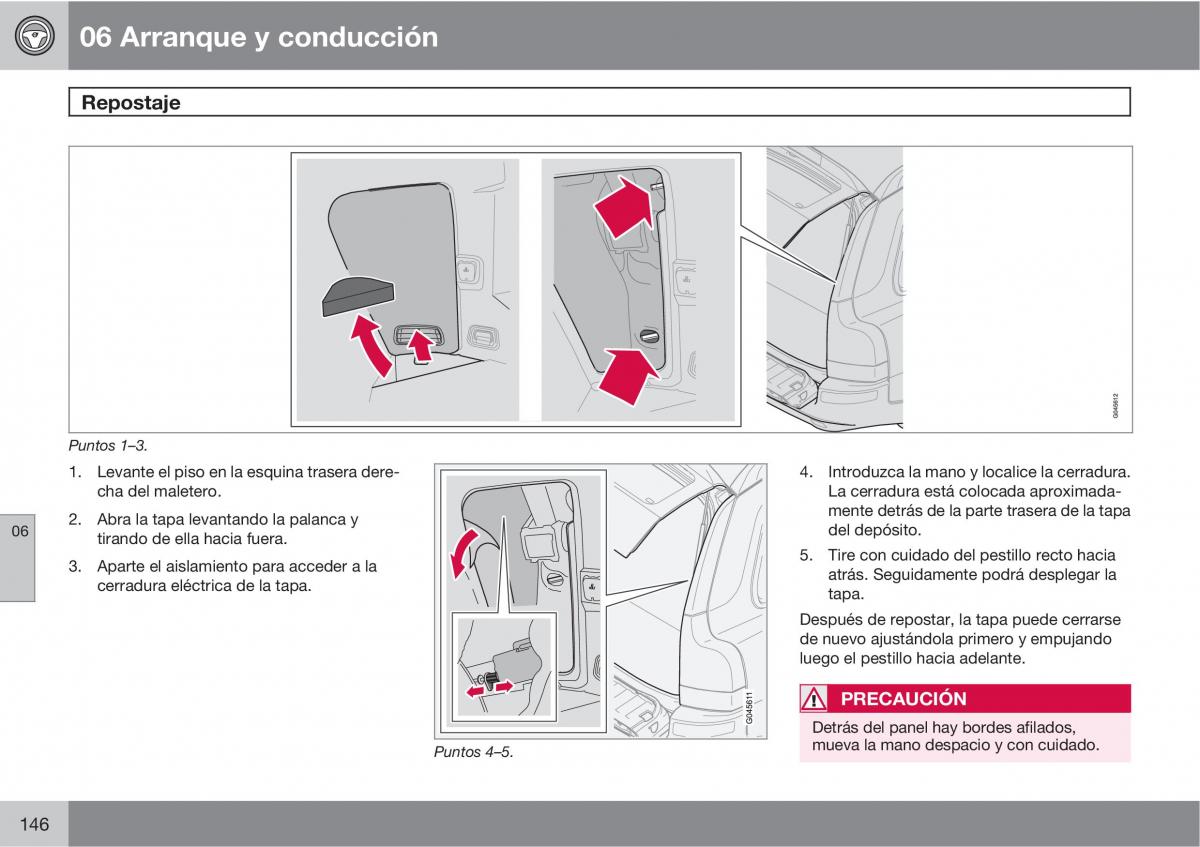 Volvo XC90 I 1 manual del propietario / page 148