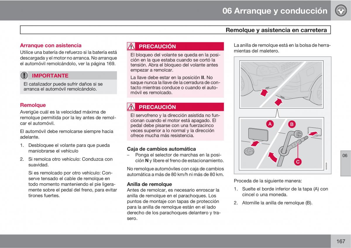 Volvo XC90 I 1 manual del propietario / page 169