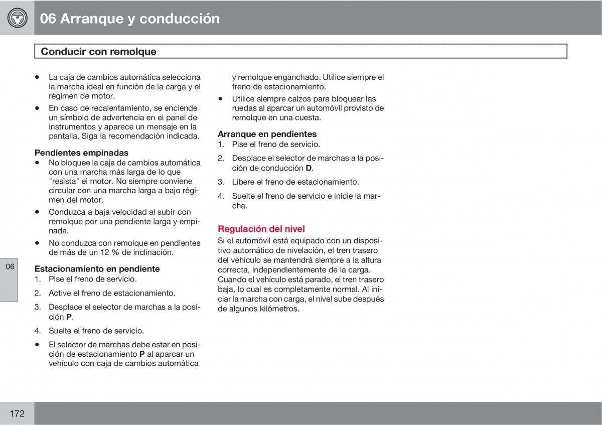 Volvo XC90 I 1 manual del propietario / page 174