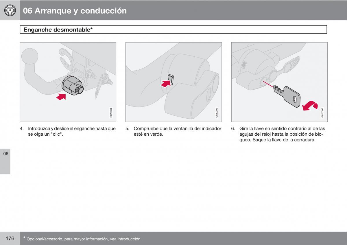 Volvo XC90 I 1 manual del propietario / page 178