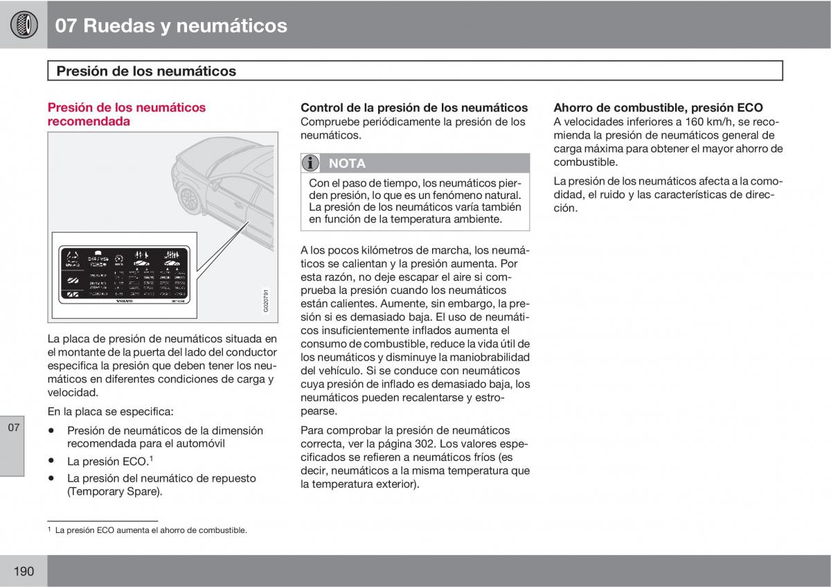 Volvo XC90 I 1 manual del propietario / page 192