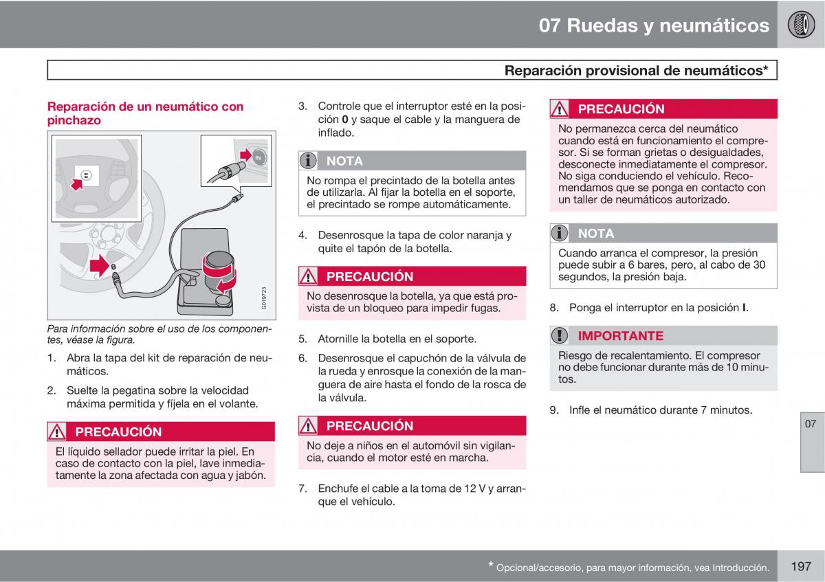 Volvo XC90 I 1 manual del propietario / page 199