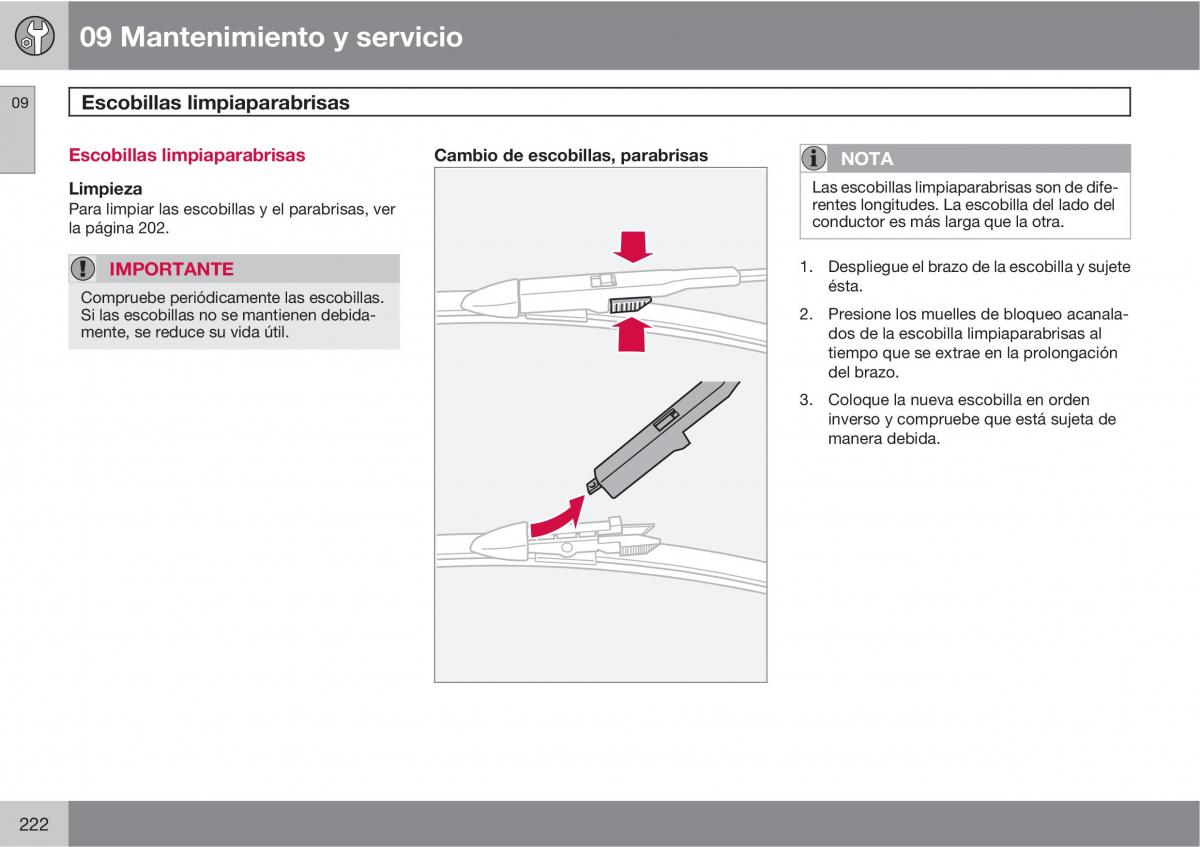 Volvo XC90 I 1 manual del propietario / page 224