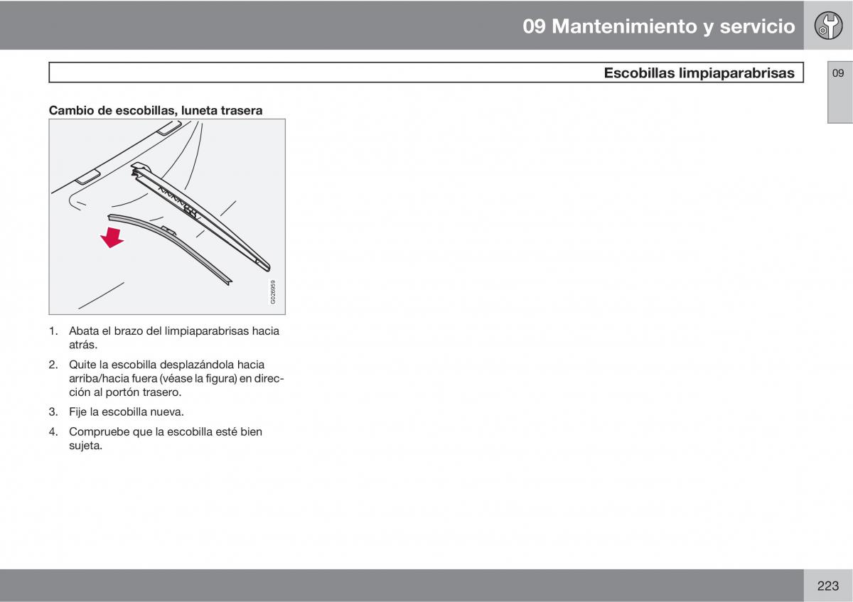 Volvo XC90 I 1 manual del propietario / page 225