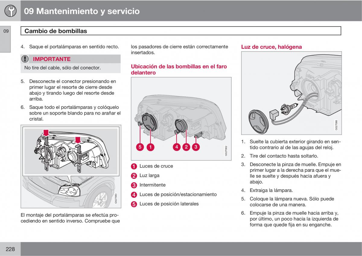 Volvo XC90 I 1 manual del propietario / page 230