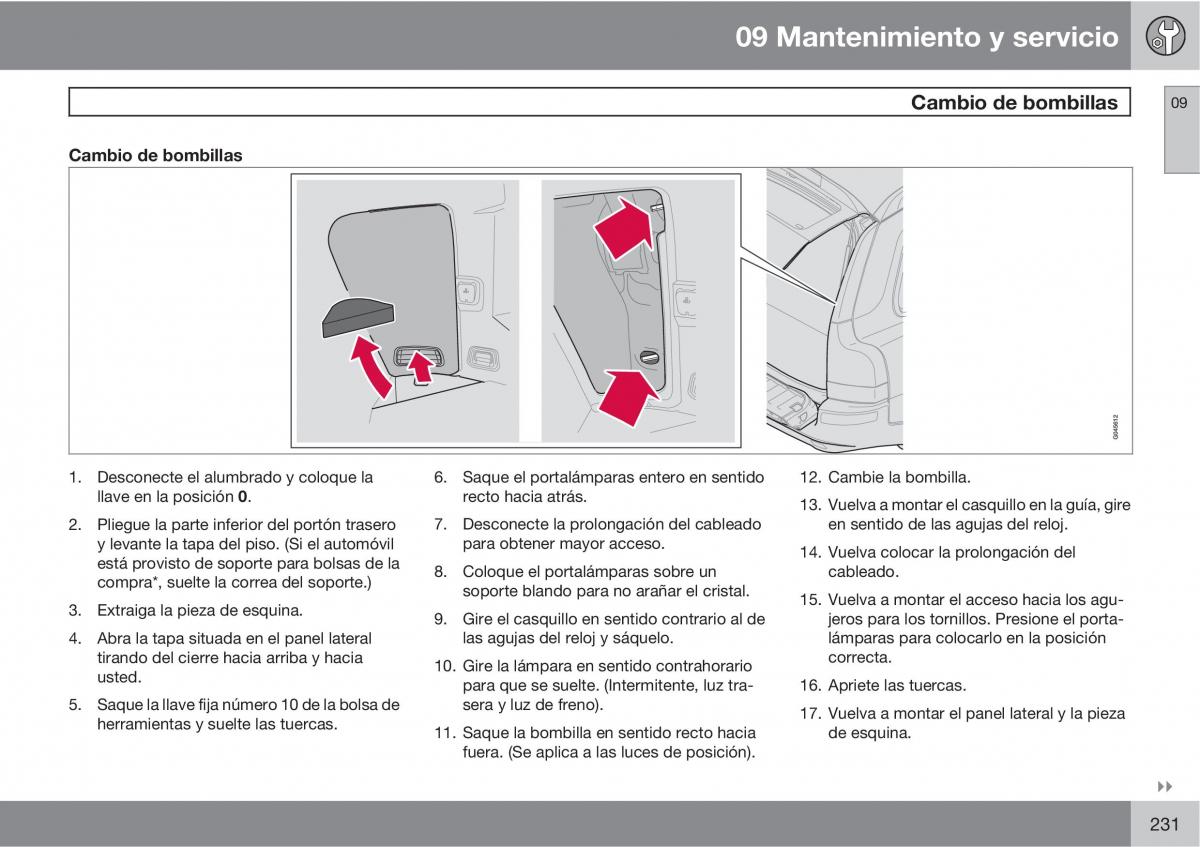 Volvo XC90 I 1 manual del propietario / page 233