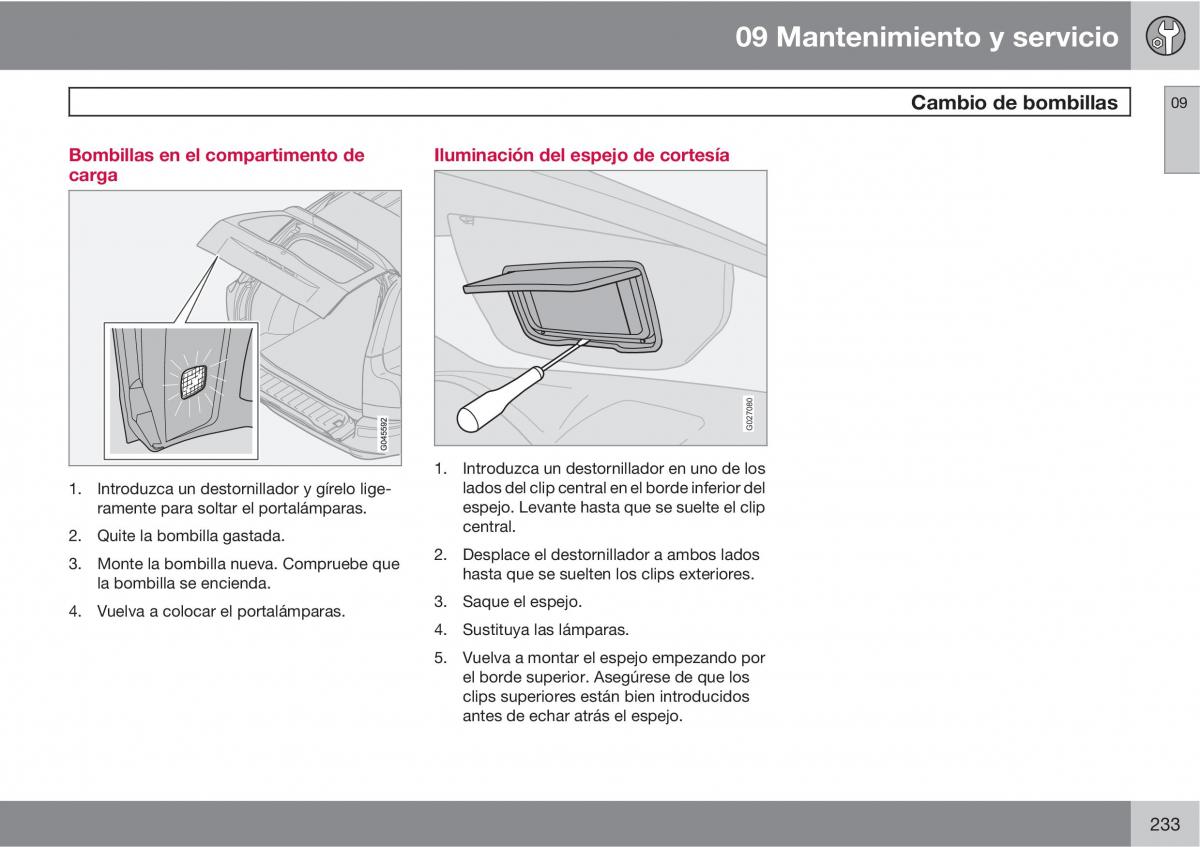 Volvo XC90 I 1 manual del propietario / page 235