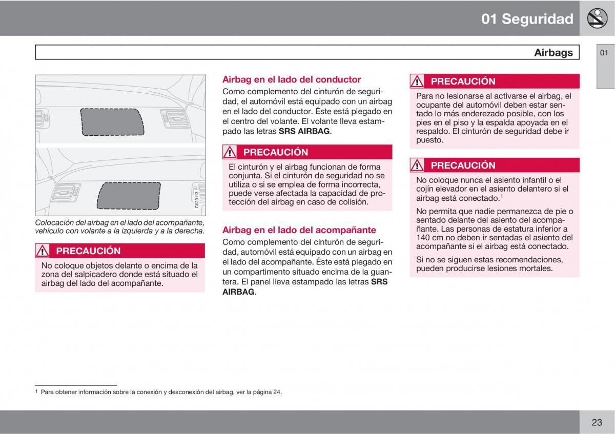 Volvo XC90 I 1 manual del propietario / page 25