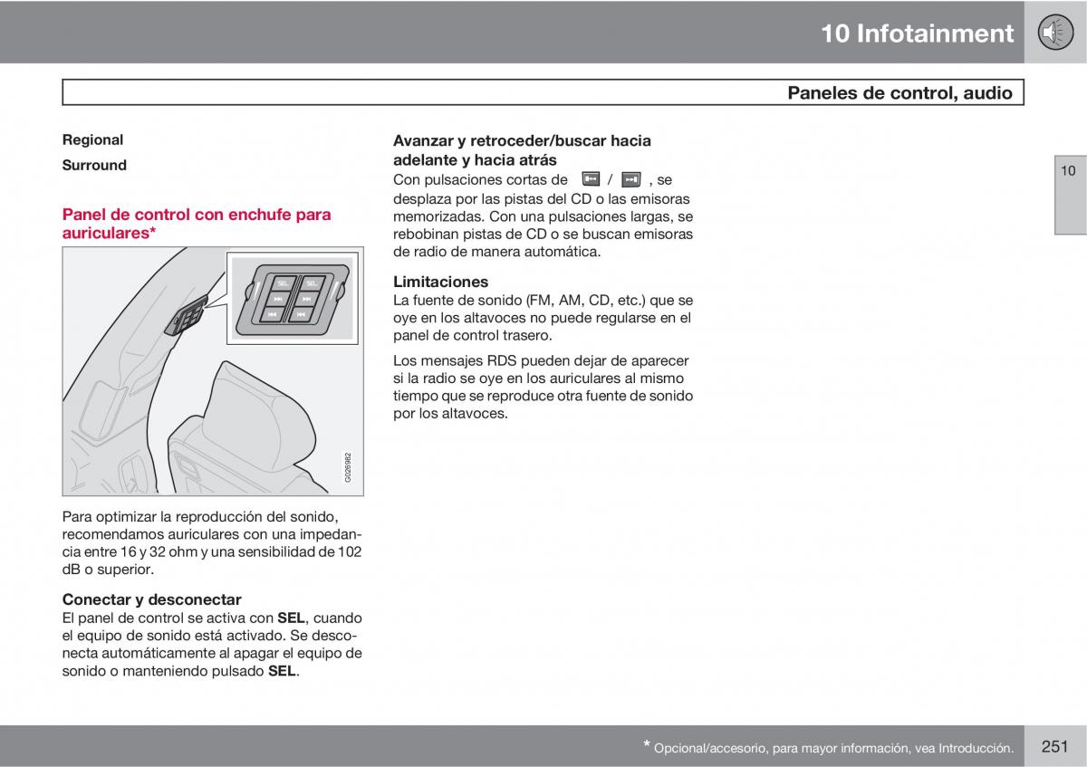 Volvo XC90 I 1 manual del propietario / page 253