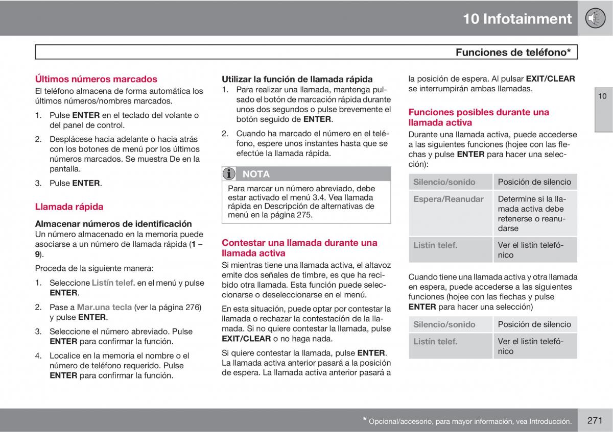 Volvo XC90 I 1 manual del propietario / page 273