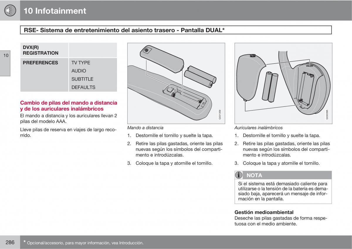 Volvo XC90 I 1 manual del propietario / page 288