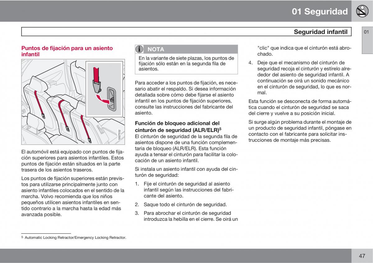 Volvo XC90 I 1 manual del propietario / page 49