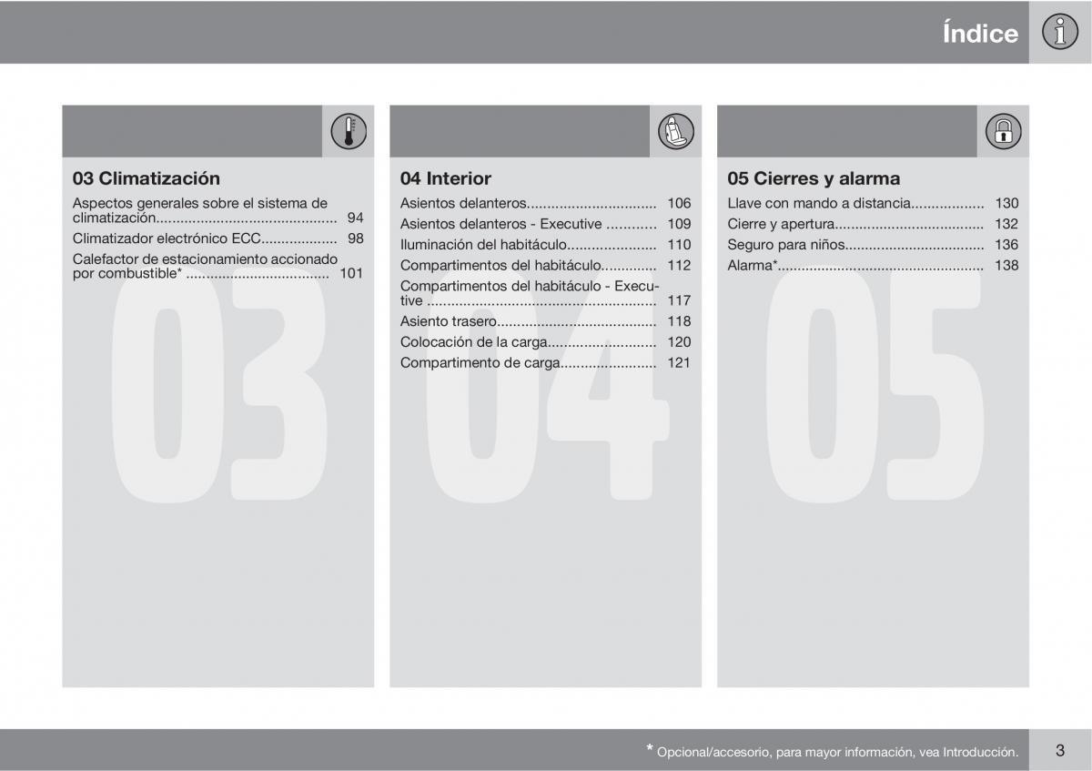 Volvo XC90 I 1 manual del propietario / page 5