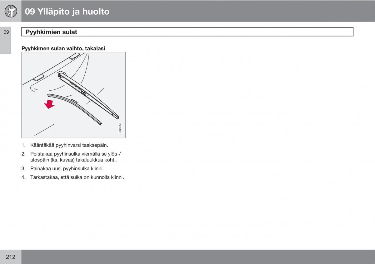 Volvo XC90 I 1 omistajan kasikirja / page 214