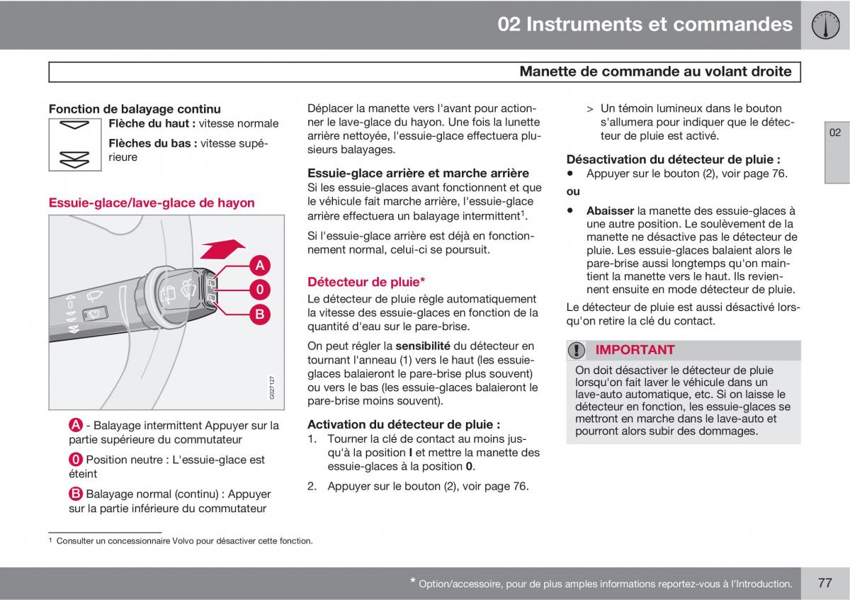 Volvo XC90 I 1 manuel du proprietaire / page 79