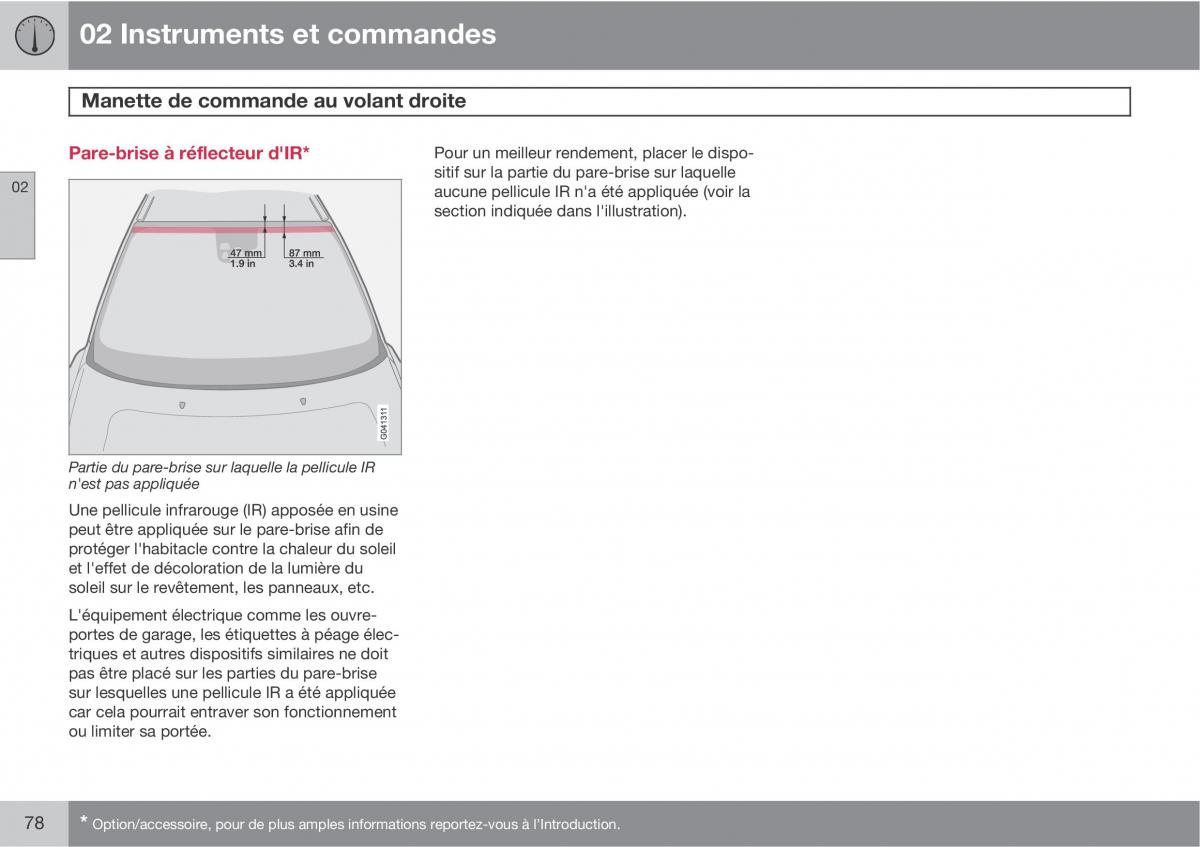 Volvo XC90 I 1 manuel du proprietaire / page 80