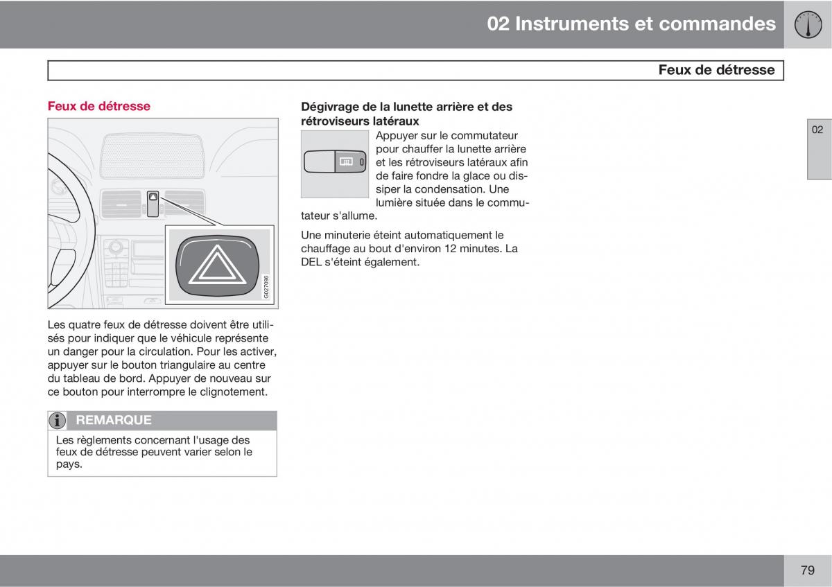 Volvo XC90 I 1 manuel du proprietaire / page 81