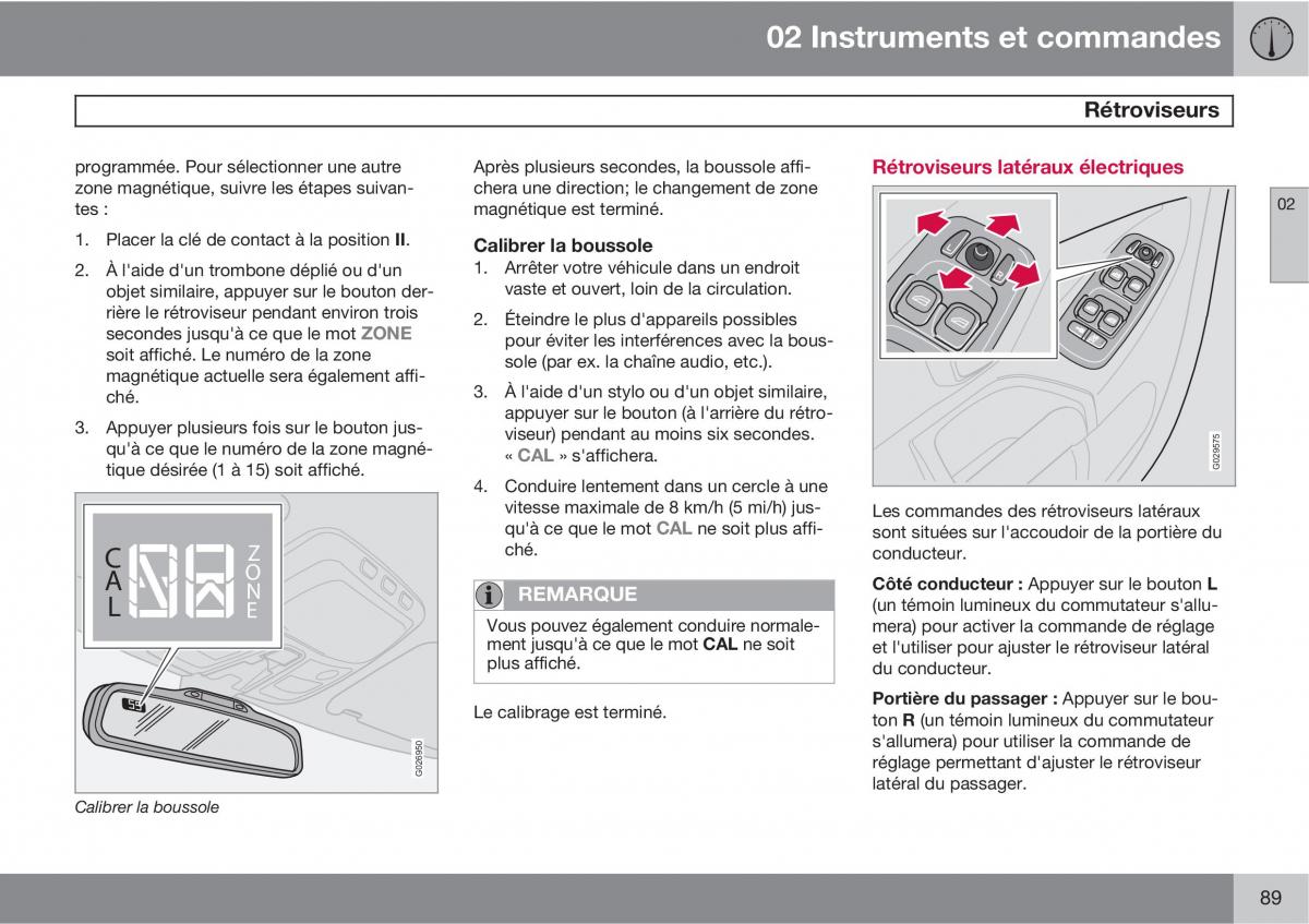 Volvo XC90 I 1 manuel du proprietaire / page 91