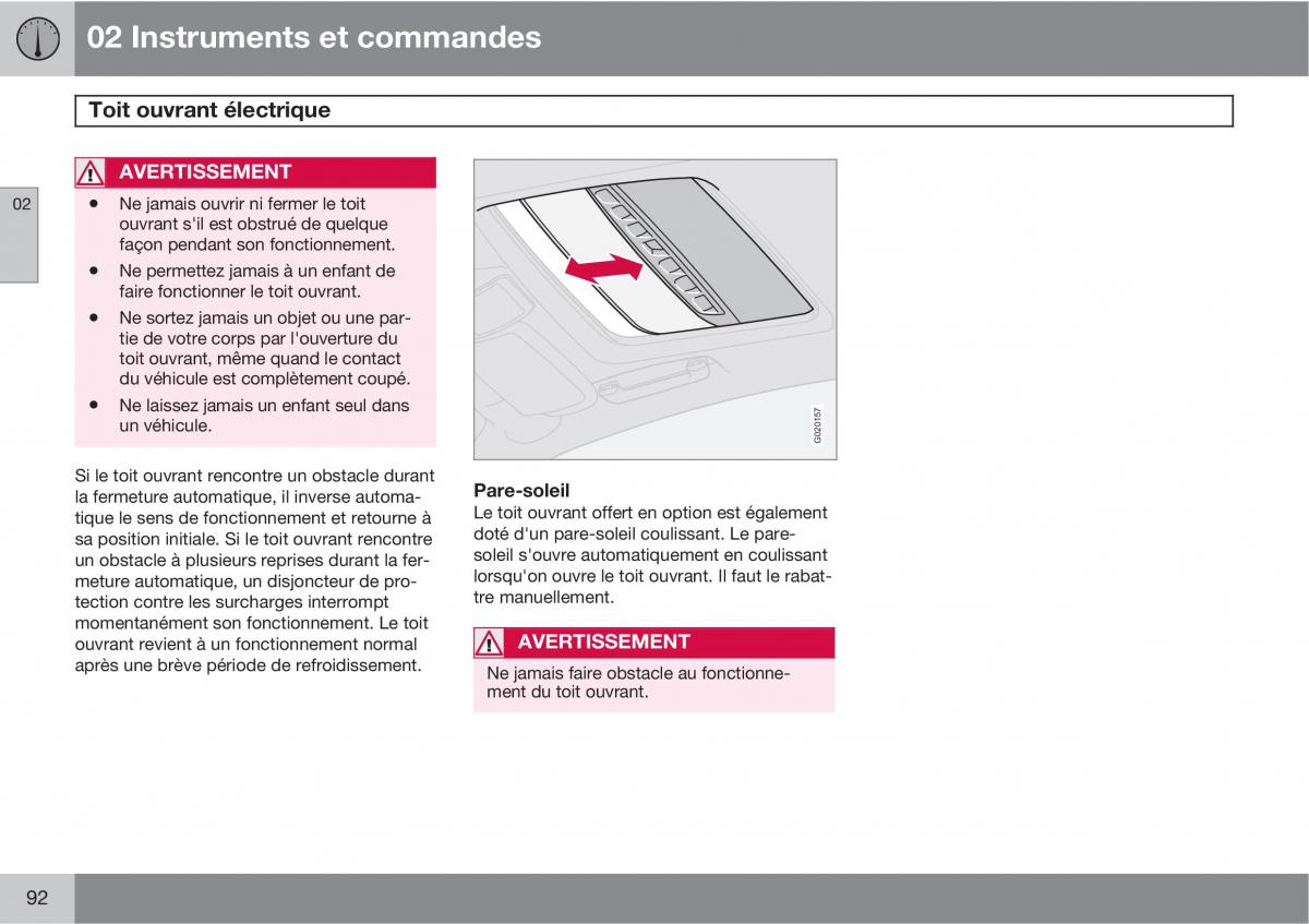 Volvo XC90 I 1 manuel du proprietaire / page 94