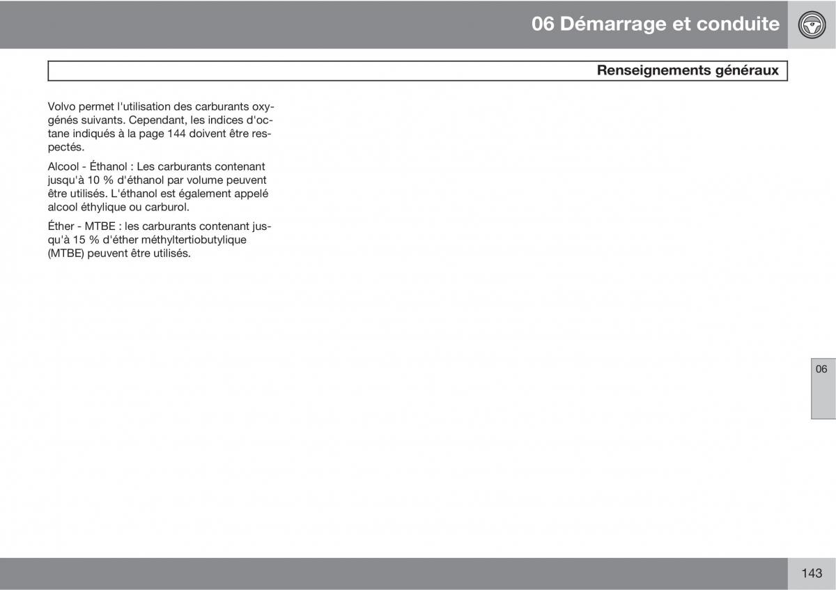 Volvo XC90 I 1 manuel du proprietaire / page 145