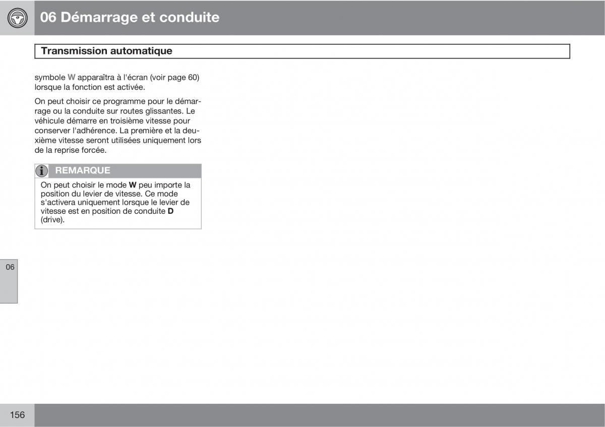 Volvo XC90 I 1 manuel du proprietaire / page 158