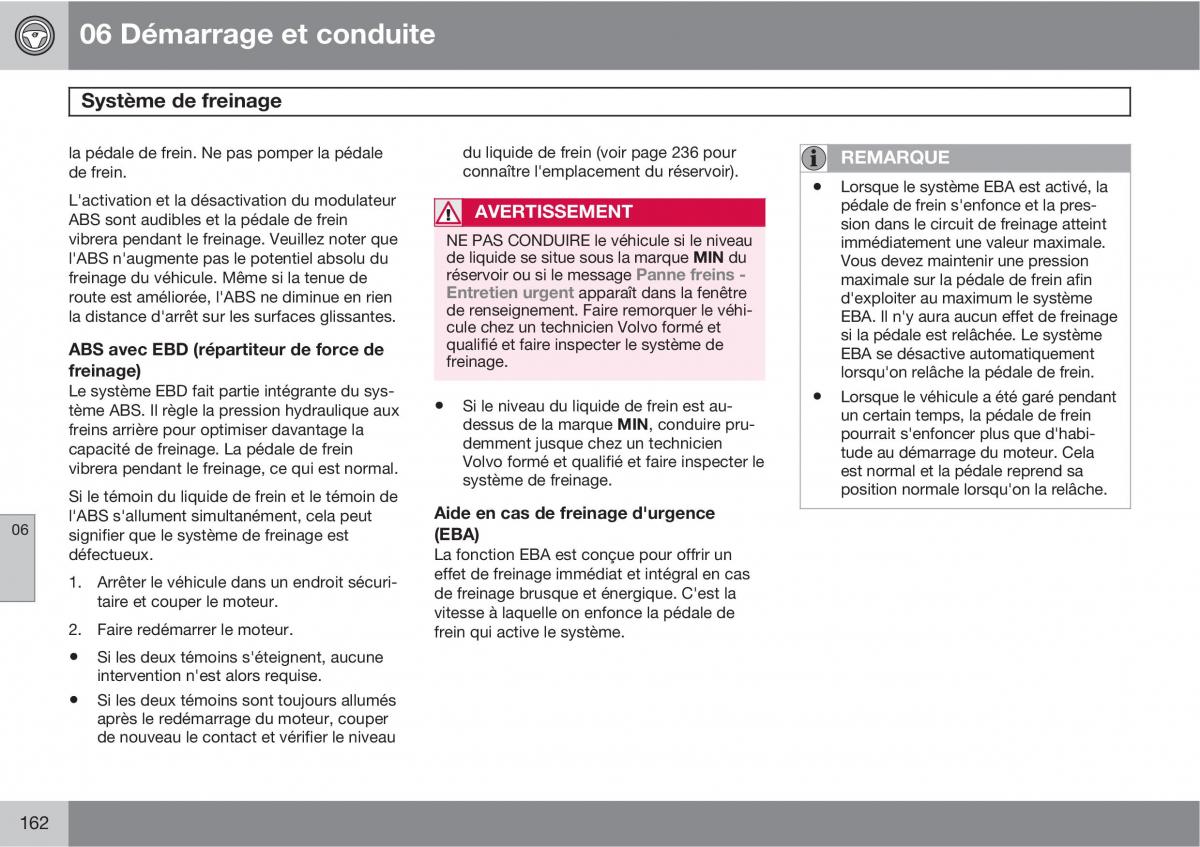 Volvo XC90 I 1 manuel du proprietaire / page 164