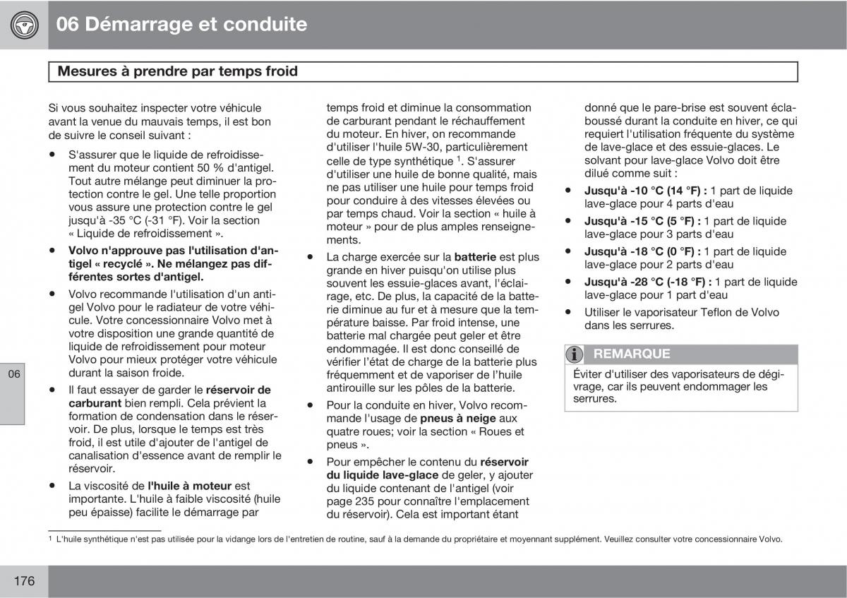 Volvo XC90 I 1 manuel du proprietaire / page 178