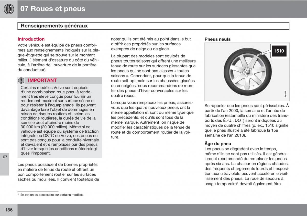 Volvo XC90 I 1 manuel du proprietaire / page 188