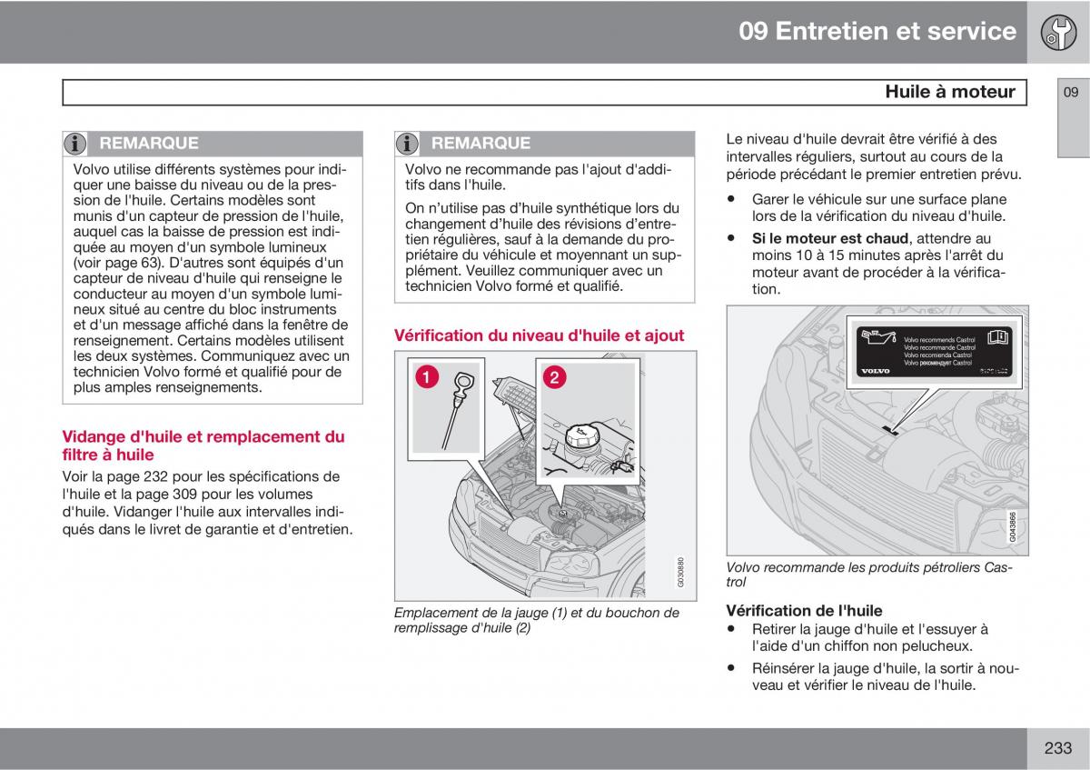 Volvo XC90 I 1 manuel du proprietaire / page 235