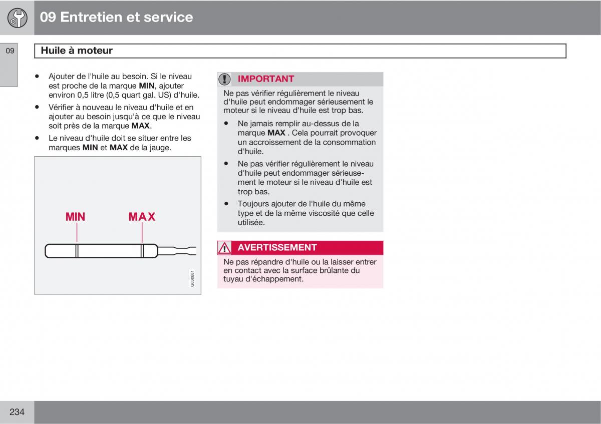 Volvo XC90 I 1 manuel du proprietaire / page 236