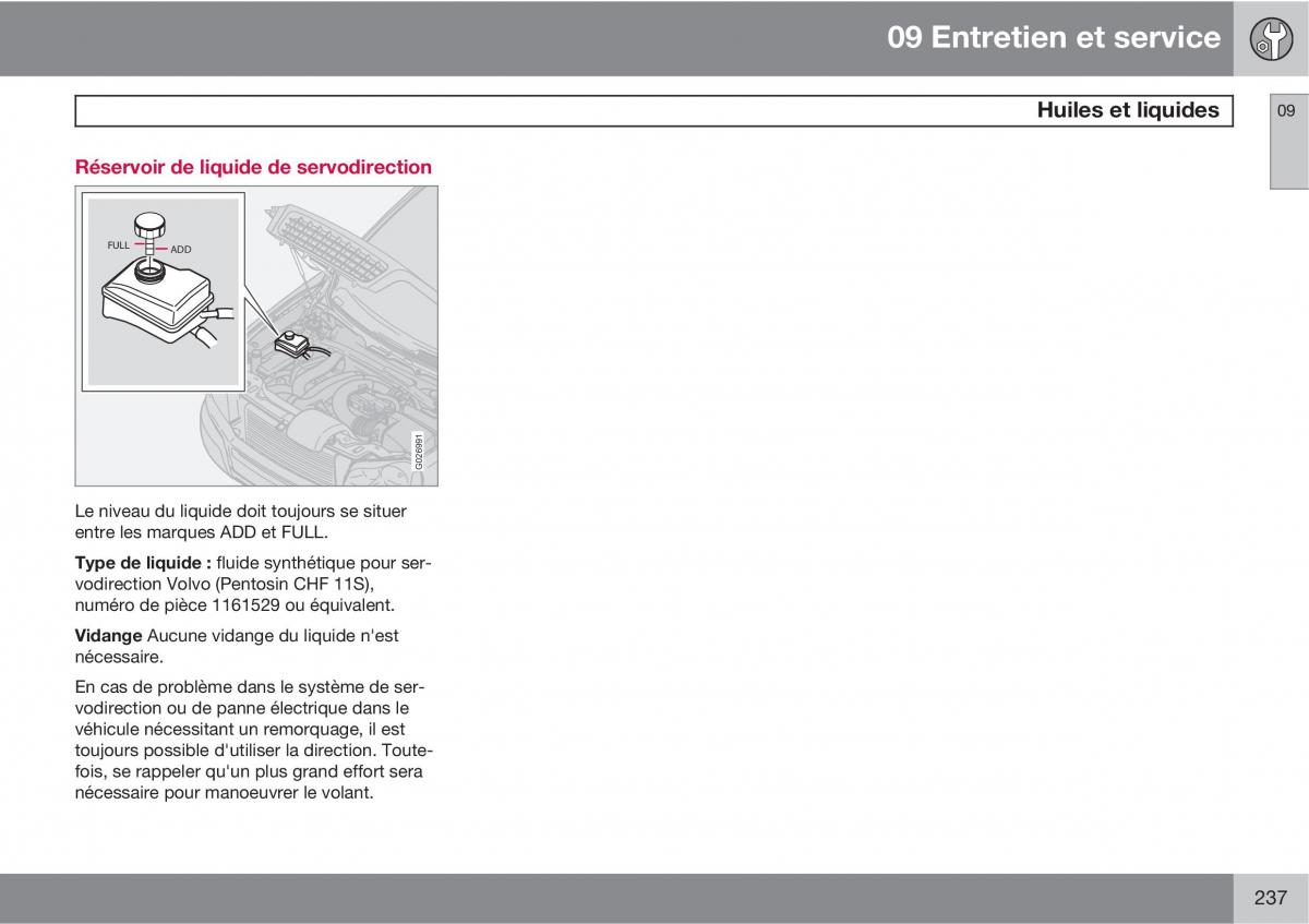 Volvo XC90 I 1 manuel du proprietaire / page 239